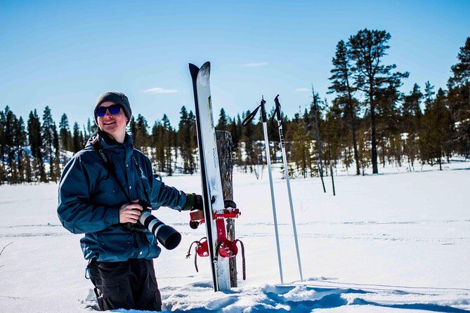 Backcountry skiing adventure - Skiing with a Photographer Guide: How You Get Better Photos on the Move