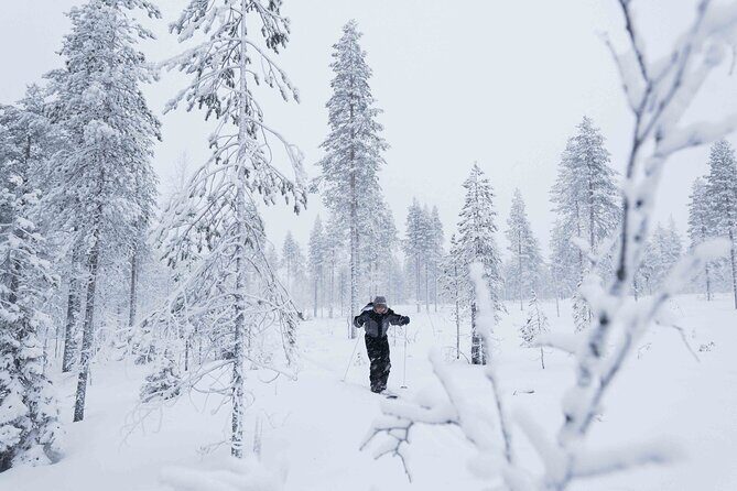 Backcountry skiing adventure - Getting There from Rovaniemi: Pickup, Minivan, and a Quiet Start