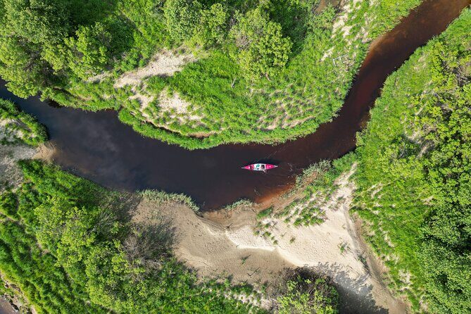Canoe Trip in Lapland from Rovaniemi - The beach break: hot drinks and a real chance to recharge