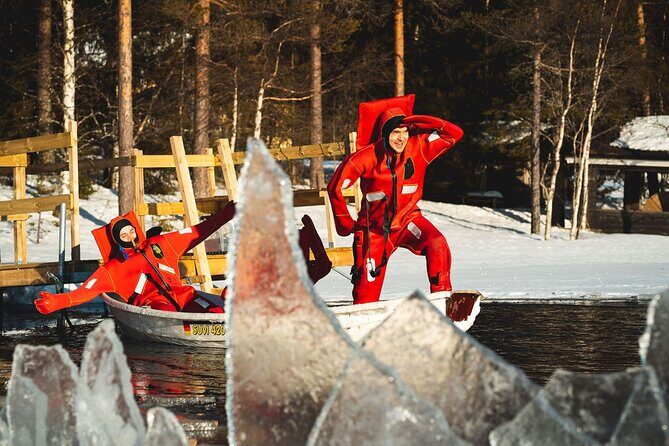 Daytime Arctic Ice-Floating in Rovaniemi, Small-Group - When to Go: October-November vs. Deeper Winter Reality