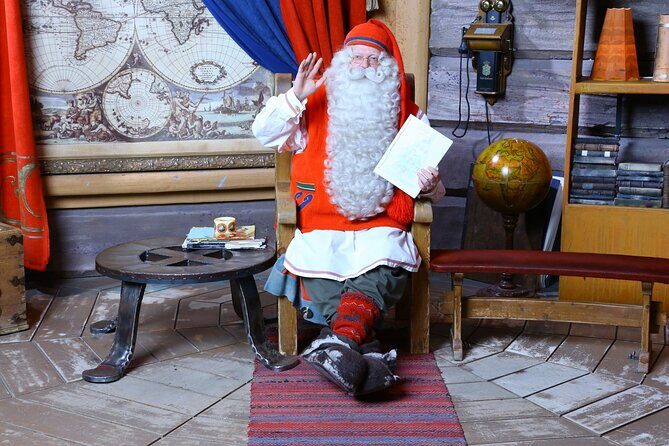 Daytour to Santa Claus Village, Reindeer and Husky Safaris, Photo, and Lunch - Santa Claus Office: the meeting, the photo, and that magic-vs-commercial feeling