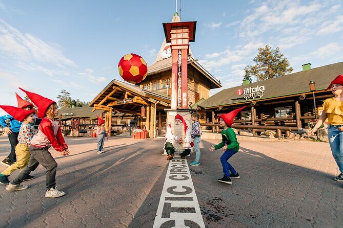 Daytour to Santa Claus Village, Reindeer and Husky Safaris, Photo, and Lunch - Santa’s Main Post Office: postcards, stamps, and a “worth it” shortcut