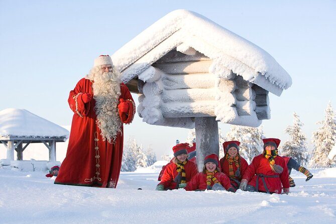 Daytour to Santa Claus Village, Reindeer and Husky Safaris, Photo, and Lunch - Arctic Circle crossing: fast, official, and easy to miss if you blink