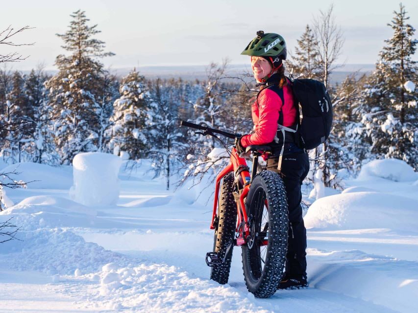 E-FatBike experience in small groups - Why Ounasvaara Works So Well for First-Time Winter Cycling
