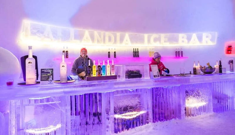Entrance tickets to Snowman World and Snow Restaurant Dinner - The Ice Bar and Snow Art: Where the Atmosphere Lives