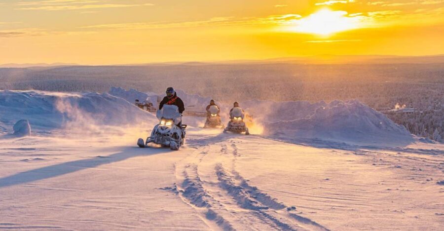 From Rovaniemi: Guided Lapland Snowmobile Adventure - First taste of Lapland: the ride is the whole point