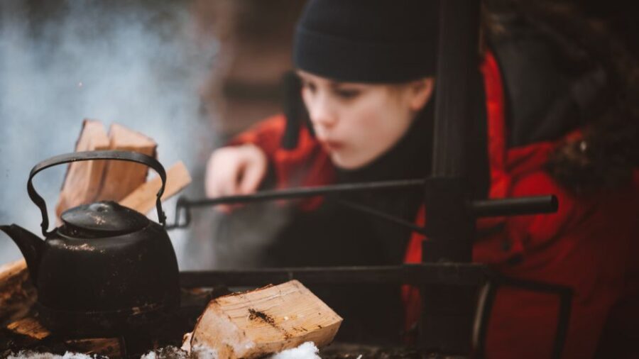From Rovaniemi: Korouoma Canyon and Frozen Waterfalls Tour - Campfire in the wilderness: Finnish-style roasting and hot drinks