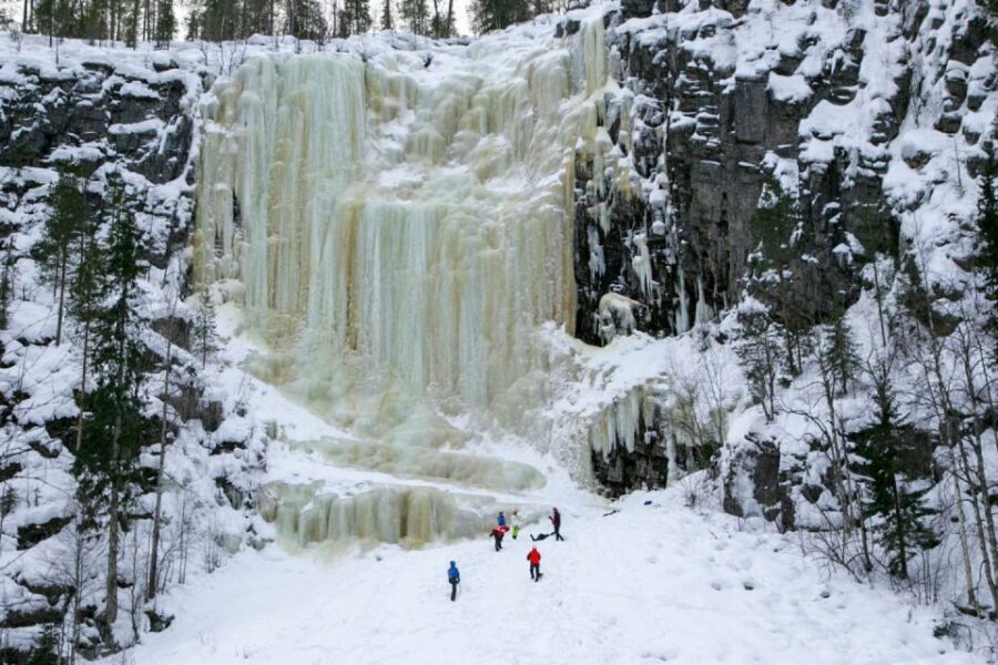 From Rovaniemi: Korouoma Frozen Waterfalls Small-Group Hike - The Main Event: Frozen Waterfalls in Korouoma National Park