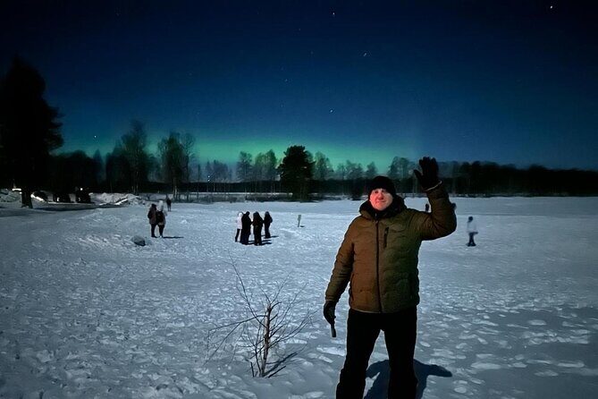 From Rovaniemi: Northern Lights Tour with Campfire Snacks - Norvajärvi second chance: what you gain by moving locations