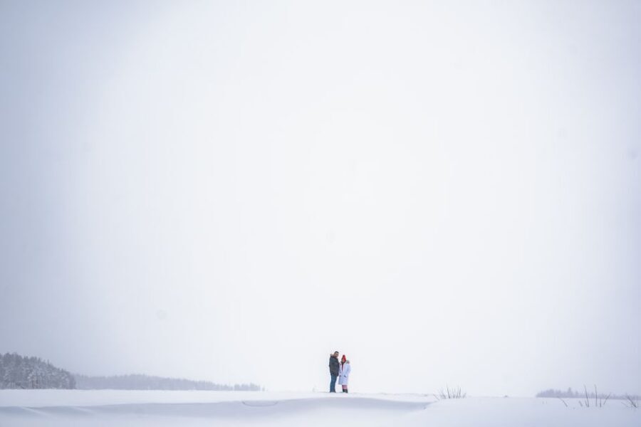 From Rovaniemi: Private Photoshoot in the Lappish Wilderness - Editing and delivery: what you’ll get after the shoot