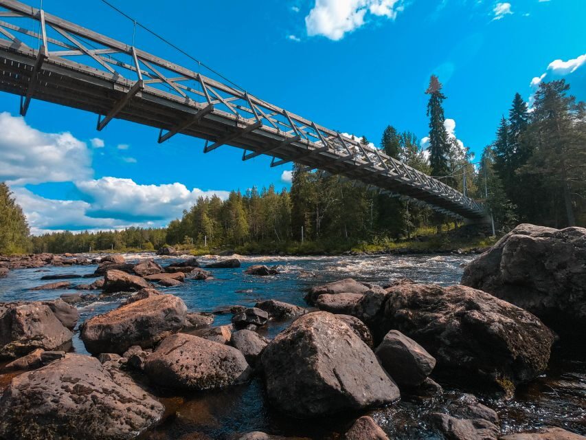 From Rovaniemi: Vikaköngäs Forest Hiking Tour - Crossing the wooden hanging bridge (and why it matters)