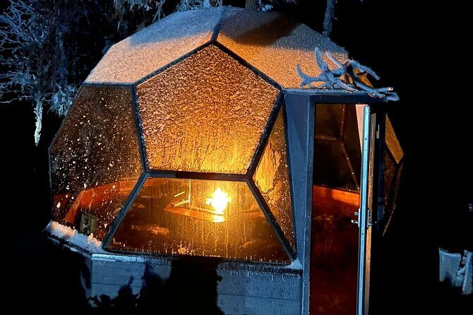 Glass Igloo Campfire Dinner under Northern Lights - Inside the glass igloo: the cold reality check (bring layers like a pro)