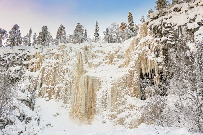 Hike to Frozen Waterfalls of Korouoma Including BBQ Lunch from Rovaniemi - Frozen Waterfalls of Korouoma: the main event in plain terms