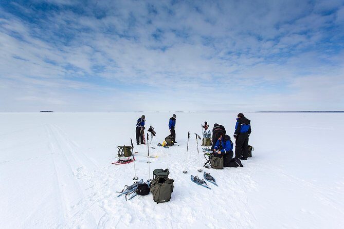 Ice Fishing and Husky - Stop 1: Nordic Unique Travels to the Husky Farm
