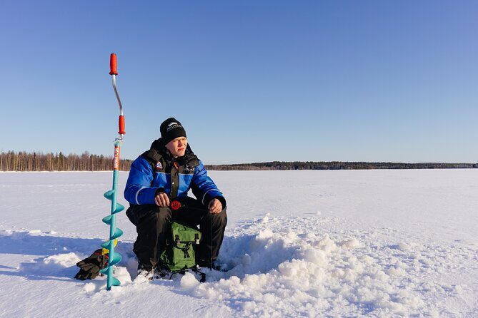 Ice Fishing Like a Finn, Apukka Adventures Rovaniemi - A Finnish Winter Fix on Frozen Water