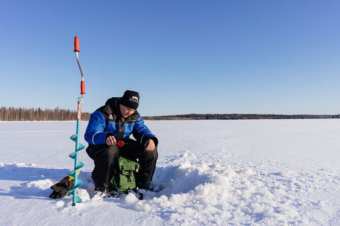 Ice Fishing Like a Finn, Apukka Adventures Rovaniemi - On the Ice: What Ice Fishing Like a Finn Really Means