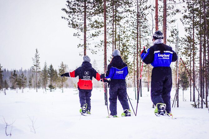 Korouoma Canyon Snowshoe Trip - A 7-hour day that balances effort with comfort