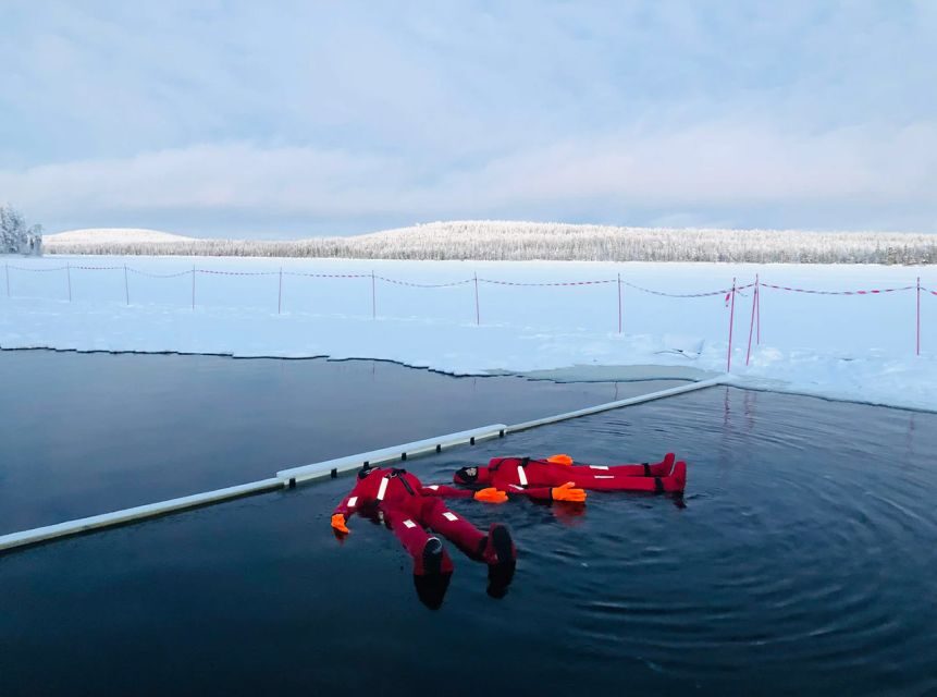 Lapland: Ice Fishing, Floating & BBQ Snow Adventure - Entering the Arctic Forest, Then Switching to Lake-Mode