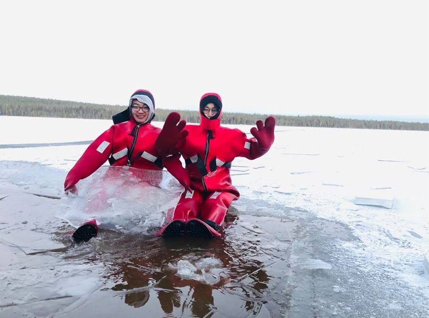 Lapland: Ice Fishing, Floating & BBQ Snow Adventure - Ice Fishing on Lapland Ice: Holes, Gear, and Realistic Expectations
