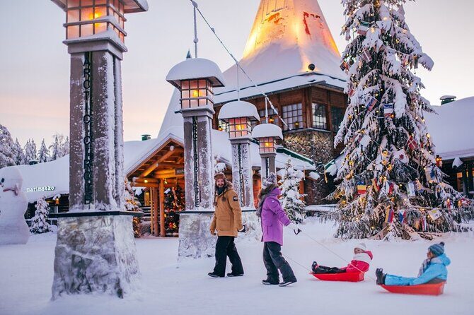 Meet Santa Claus & Santa's Reindeer Ride & Greet Huskies - Reindeer Ride 400m: Quiet Magic You Can Actually Enjoy