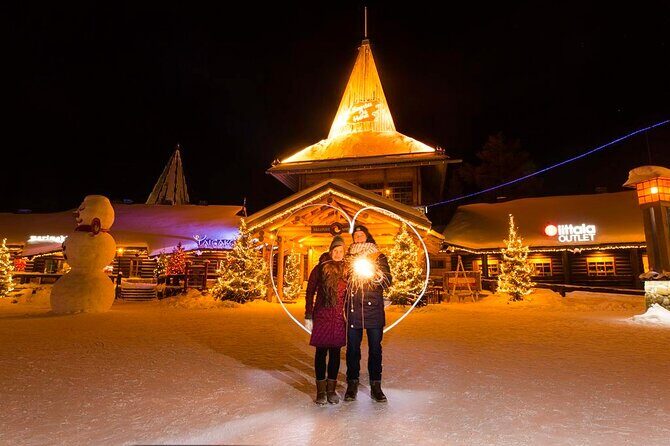 Meet Santa Claus & Santa's Reindeer Ride & Greet Huskies - Crossing the Arctic Circle and Meeting Santa’s Elves