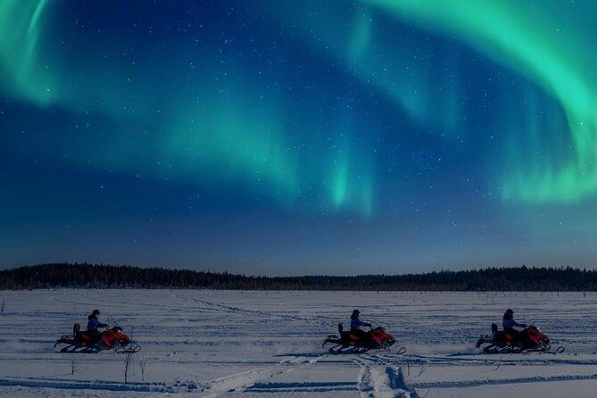 Night Snowmobile Safari, Rovaniemi - How the 8:30 pm Start Gets You Away From City Lights