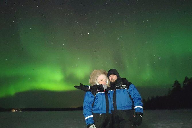 Northern lights hunting photo tour with bbq; small groups - What to Wear: Overalls Aren’t Included