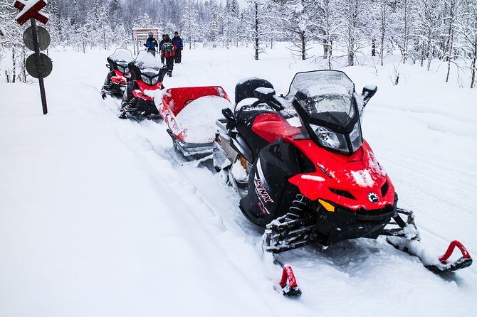 Northern Lights Snowmobile Sleigh Ride - Lapland Welcome Start Point: Meeting, Pickup, and Gear That Buys You Ease