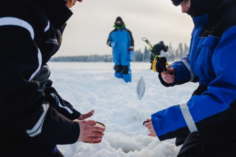Rovaniemi: Arctic Circle Ice Fishing Experience - What you can catch: trout, perch, whitefish, and rainbow trout