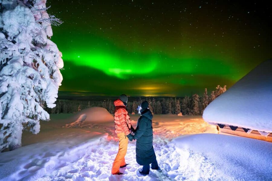 Rovaniemi: Aurora Hunt with Money-Back Guarantee and Photo - Stop 4: Van time (2 hours) as the “keep the odds up” phase