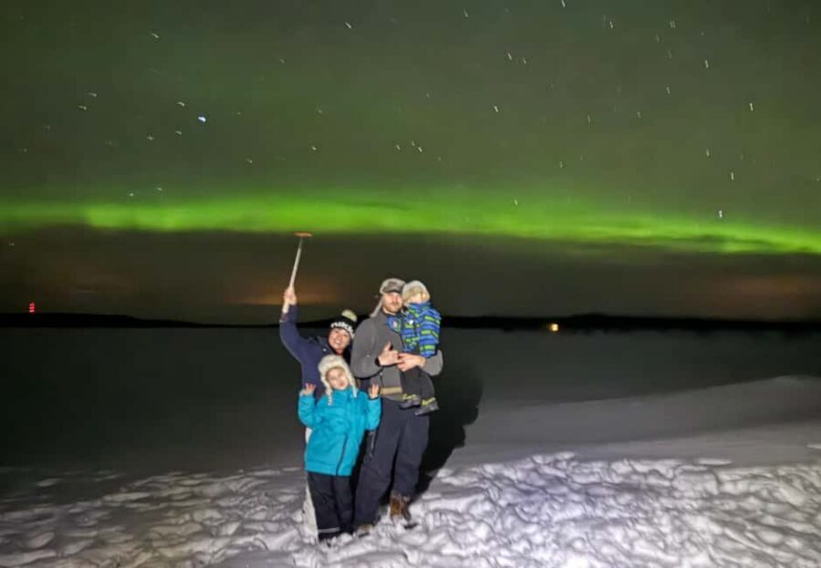 Rovaniemi: Aurora hunting and a fireside BBQ experience - From Rovaniemi’s lights to real dark skies