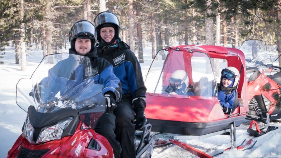 Rovaniemi: Family Snowmobile Safari with Campfire and Snacks - Logistics that matter: meeting points, timing, and rules