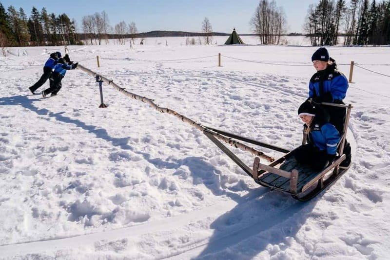 Rovaniemi: Full-Day Snow and Fun Activities - Reindeer Encounter: Stories, Feeding, and the Calm Moment