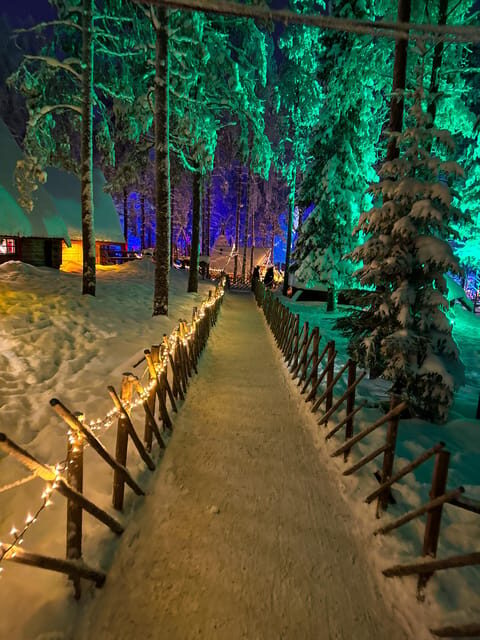 Rovaniemi: Guided Tour of Santa Claus Village - Mini-safaris in Santa Claus Village: discounts, not a full ticket pack