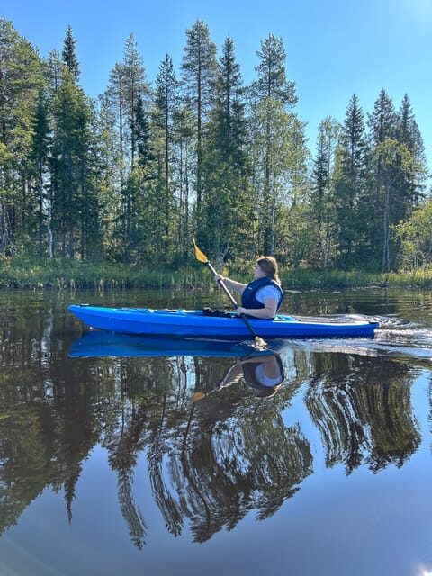 Rovaniemi: Guided Wilderness Kayaking Adventure - The Water Session: Calm Lake Paddling and Arctic Views