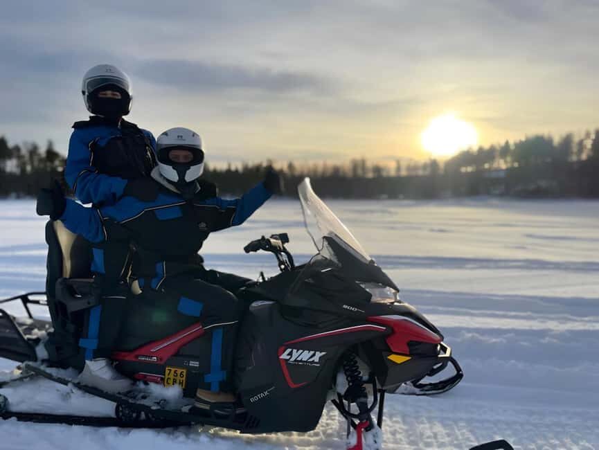 Rovaniemi: Guided Wilderness Snowmobile Safari & Barbeque - Your riding time: what the 1-hour adventure feels like