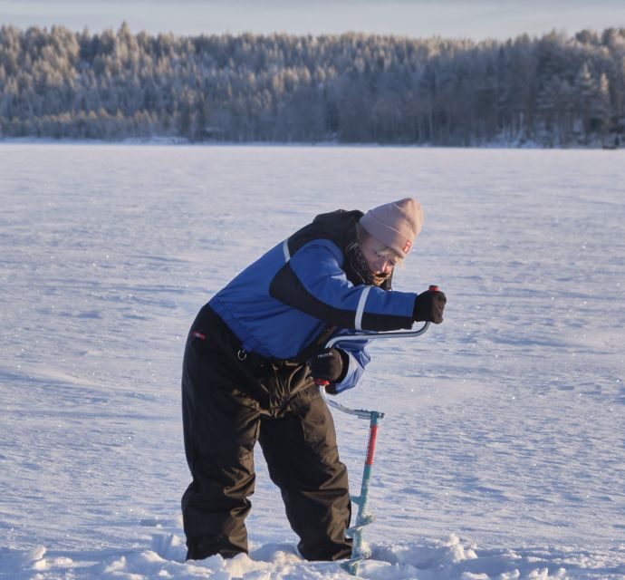 Rovaniemi: Ice-Fishing like a Finn - From catch to snack: what happens if luck is on your side