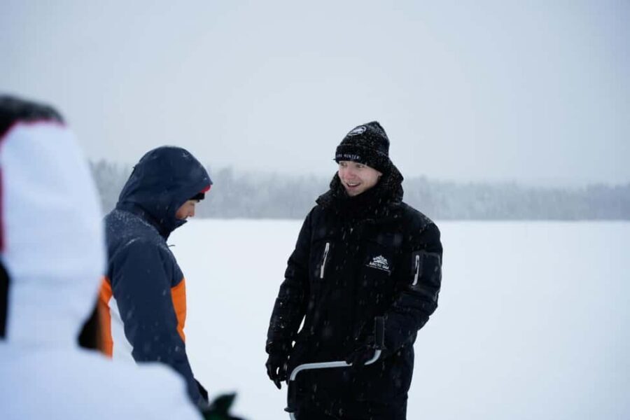Rovaniemi: Ice Fishing Small Group Tour & Barbeque - Price and value: what you get for $112 per person