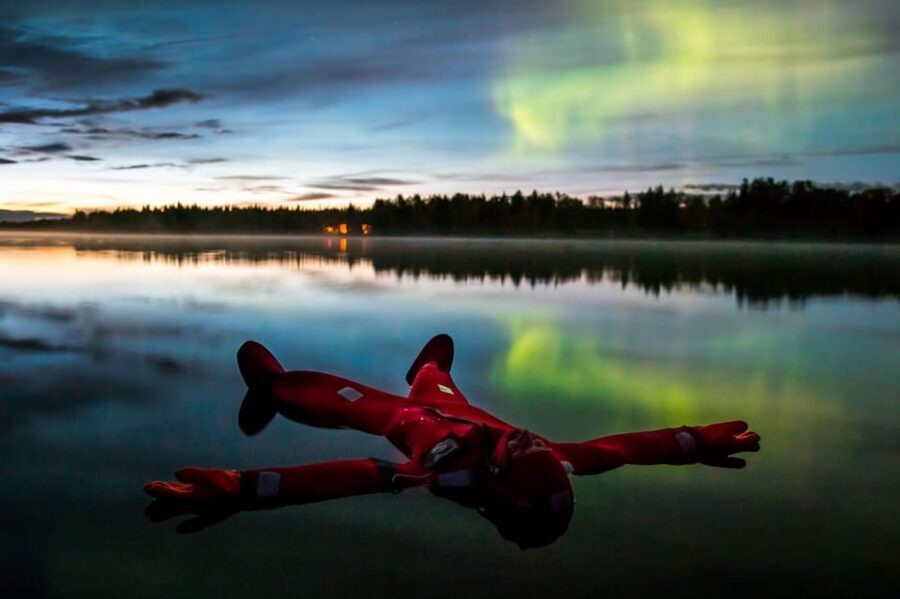 Rovaniemi: Ice Floating Experience - Getting to the lake: what happens during the 3 hours
