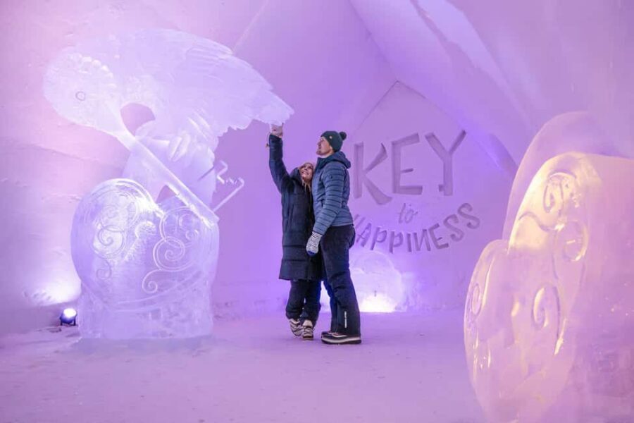 Rovaniemi: Ice sculpting experience - The ice sculpting workshop (1.5 hours): how it feels and how to make the most of it
