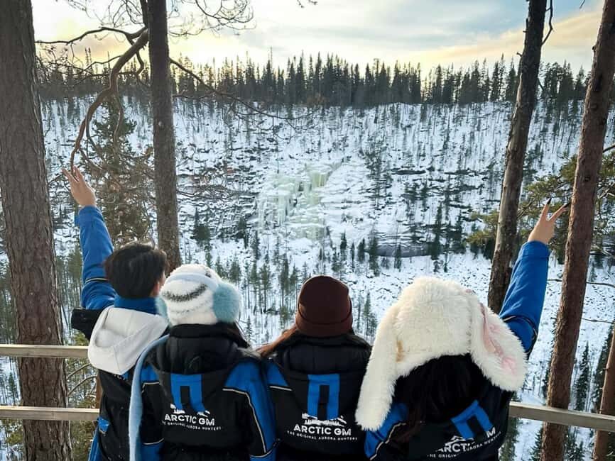 Rovaniemi: Korouoma Canyon & Frozen Waterfalls Tour with BBQ - Frozen waterfalls and icicle photo stops: how the day feels on-site
