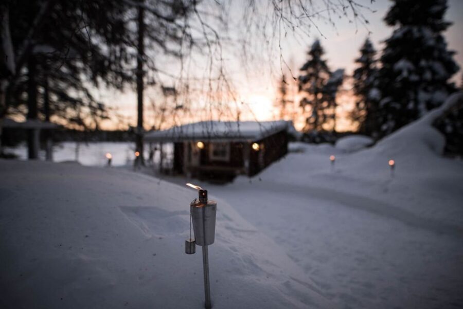 Rovaniemi: Lappish Evening Experience with Dinner - The Blazed Salmon Dinner: Fire-Cooked Comfort After the Cold