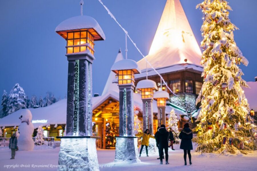 Rovaniemi: Meet Santa Claus, Reindeer Sleigh Ride & Huskies - Santa Claus Village Guided Tour: Santa, Elves, and a Real Certificate