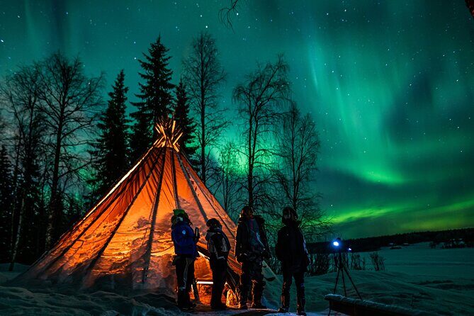 Rovaniemi Northern Lights Photography Small-Group Tour - The edited photo promise: what you get after the tour