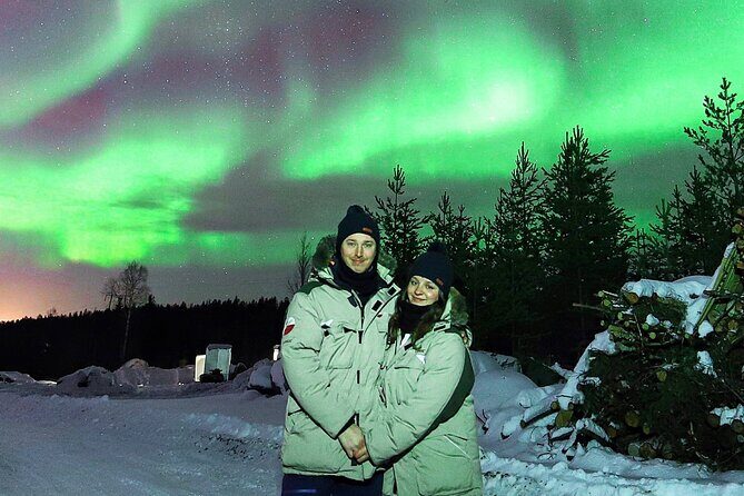 Rovaniemi: Northern Lights Pro Guaranteed - Unlimited Distance - Stop 1 in Lapland: how the route really works