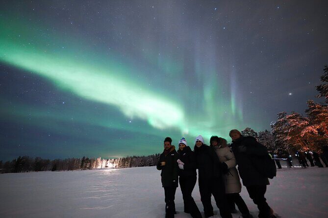 Rovaniemi: Northern Lights Pro Guaranteed - Unlimited Distance - The all-night schedule: start around 7:00 pm, return very late