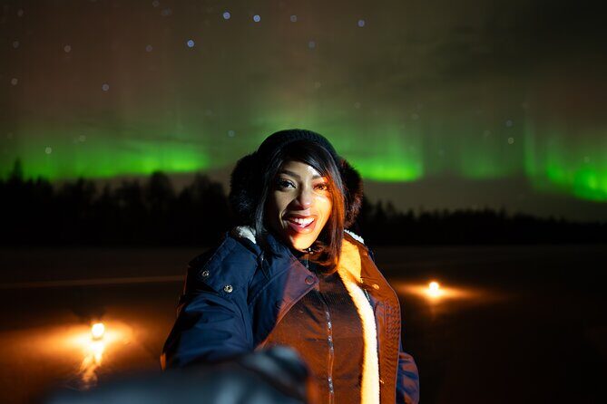 Rovaniemi: Northern Lights Small Group Money-Back Guarantee - When the Aurora Shows Up Late (or Only in Short Bursts)