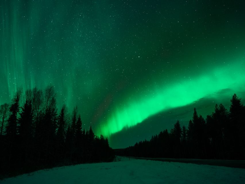 Rovaniemi: Northern Lights Tour with Guaranteed Sightings - Professional DSLR photos without the awkward posing
