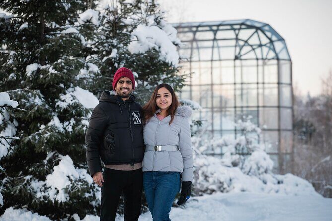 Rovaniemi photography tour - Stop 2: Arktikum and frozen river sceneries for cleaner composition