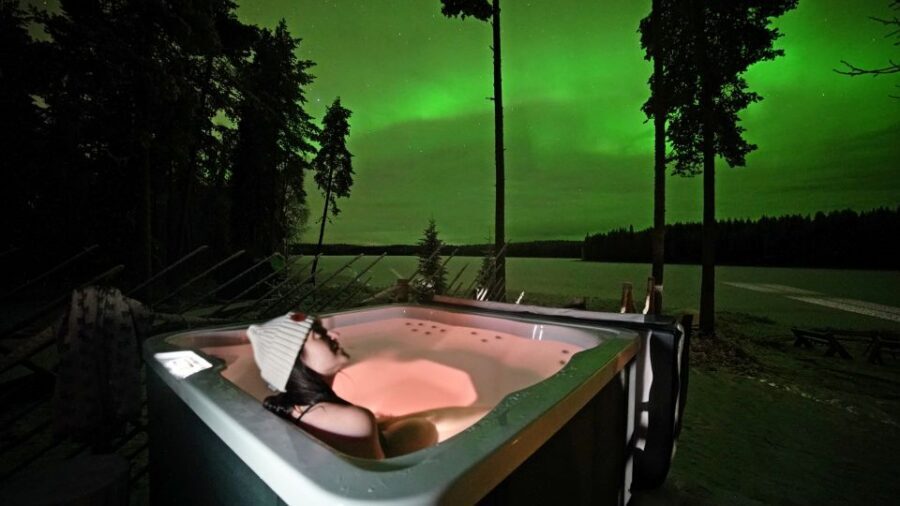 Rovaniemi: Private Sauna, Jacuzzi and Dinner - How the 3.5 hours add up (and where the time goes)
